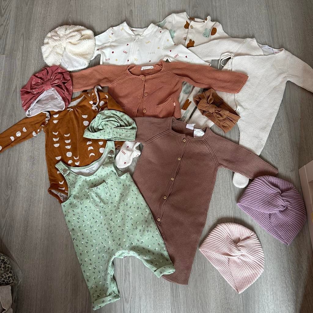 Kledingbundel baby maat 62 - Zara, H&M, Hema, Prenatal, Ophalen of Verzenden, Zo goed als nieuw, Jongetje of Meisje, Setje