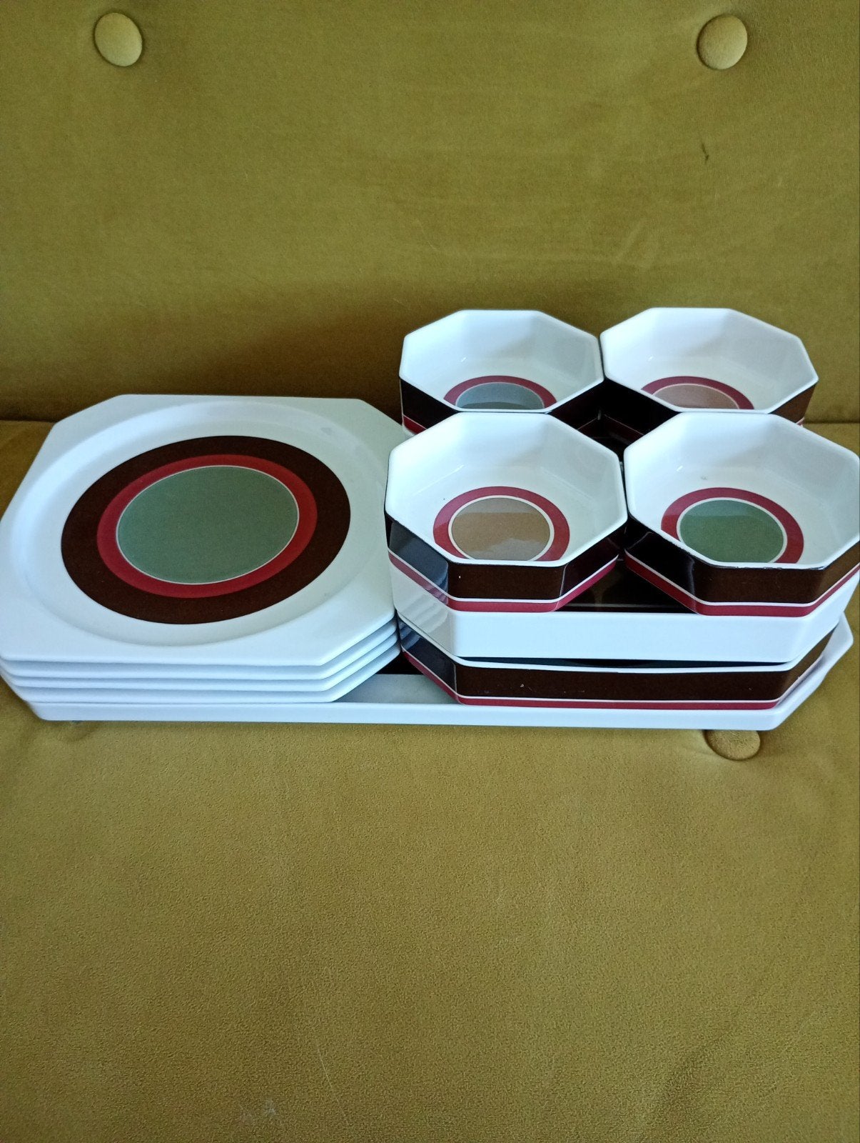 Zeldzaam Villeroy & Boch servies jaren '70 - Compleet set, Ophalen