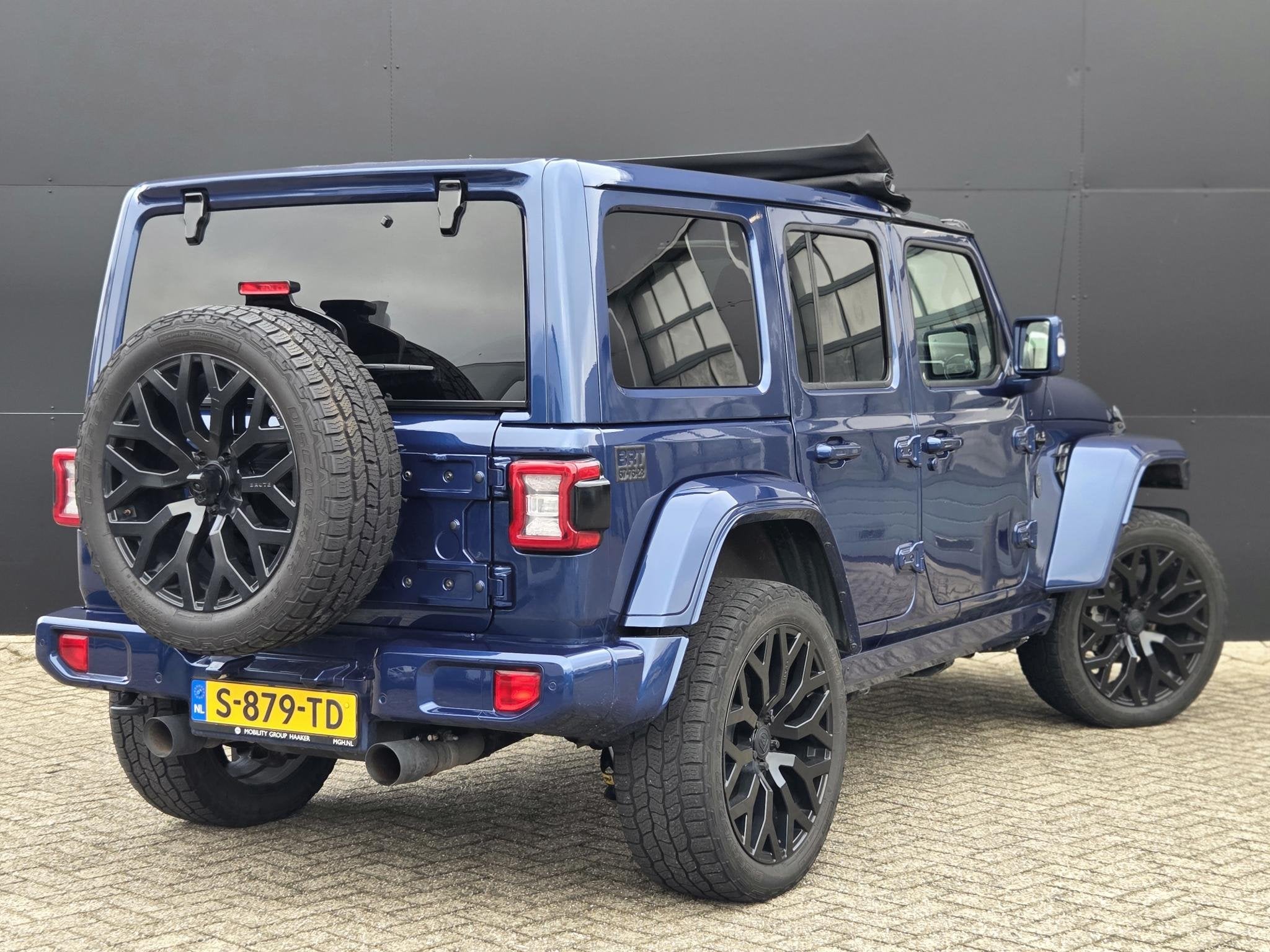 Jeep Wrangler BRUTE Custom Sahara 4xe 380 | Hardtop/Soft top, Auto's, Jeep, Automaat, 1995 cc, 4 cilinders, Blauw