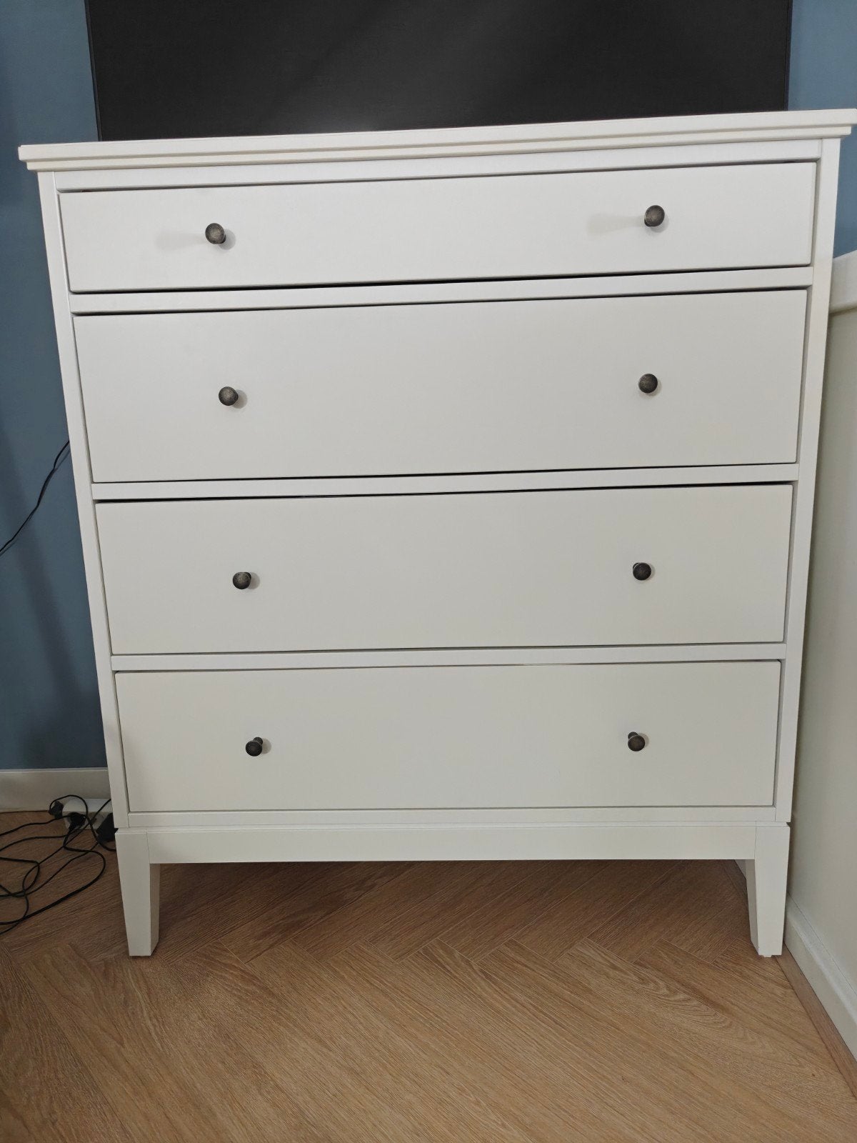 IKEA IDANÄS ladekast wit - perfecte staat, 100 tot 150 cm, 100 tot 150 cm, Ophalen of Verzenden, Zo goed als nieuw