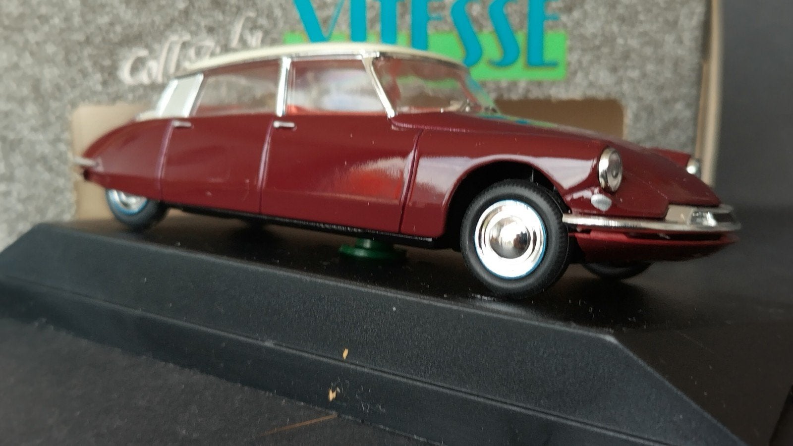 Citroen DS 19 Rouge 1:43 Vitesse Pol, Overige merken, Auto, Verzenden, .