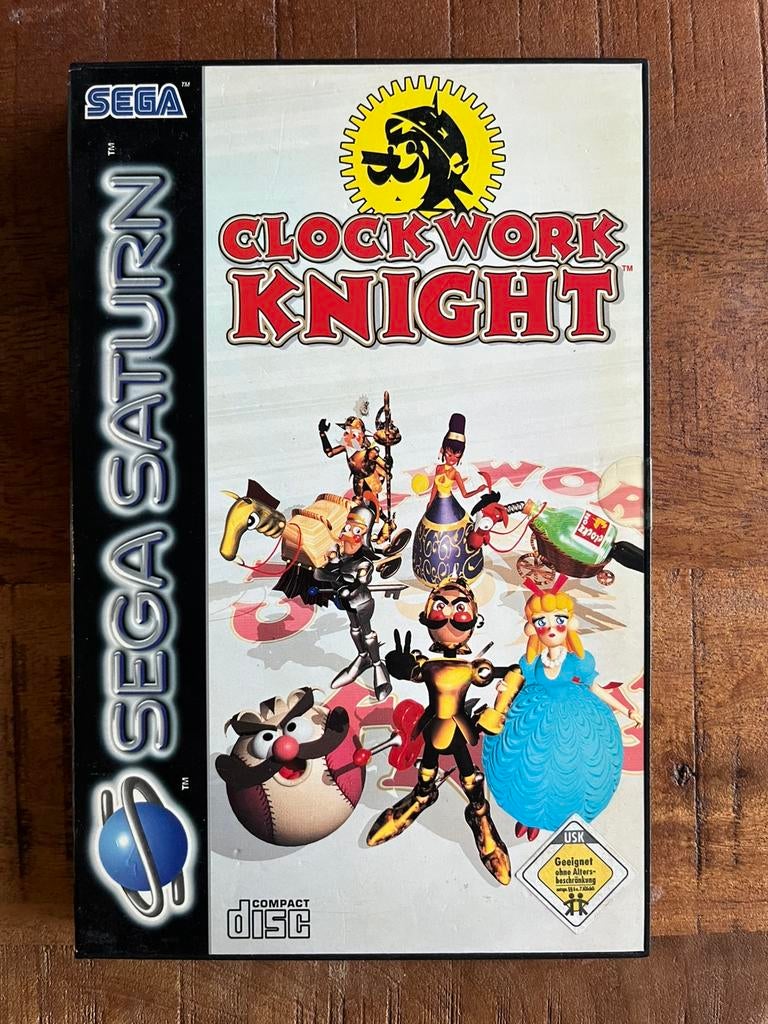Clockwork Knight Sega Saturn, Spelcomputers en Games, 1 speler, Racen en Vliegen, Ophalen of Verzenden, Zo goed als nieuw