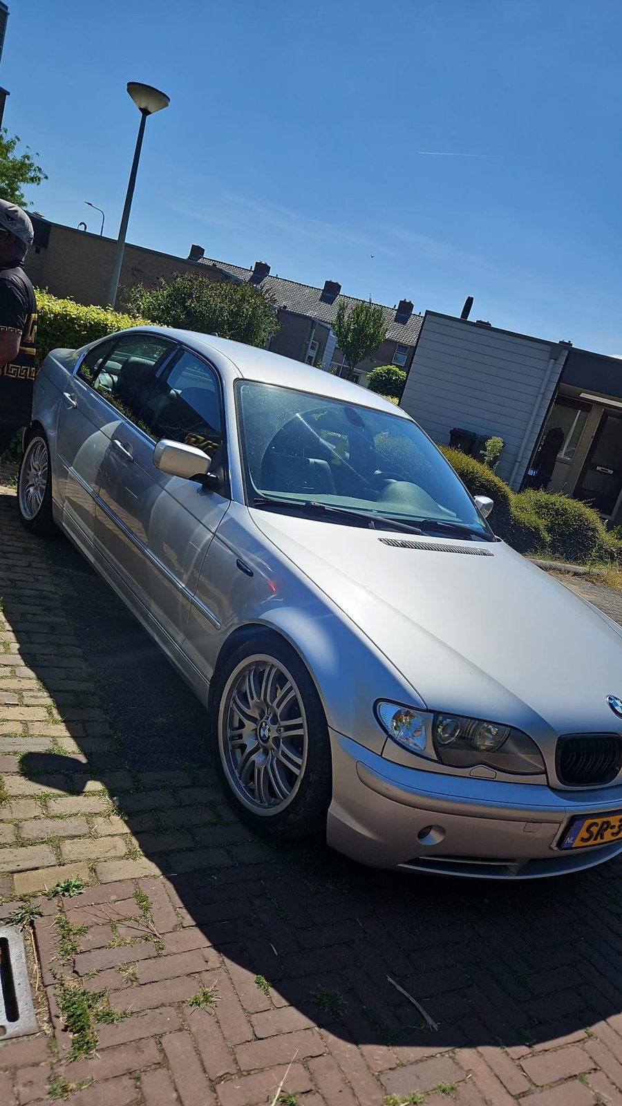 BMW 3-Serie 3.0 I 330 2003 Grijs 6 cilinder, Auto's, Automaat, Zwart, 1405 kg, Sedan