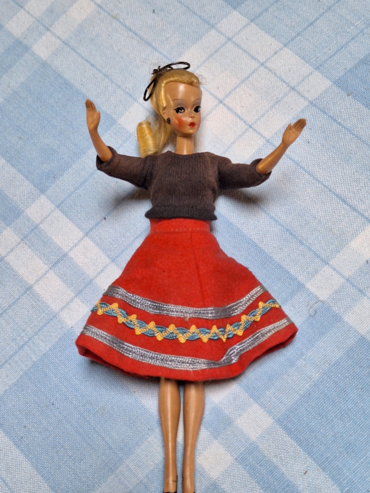Zeer oude pop, Bild Lilli begin jaren vijftig, Antiek en Kunst, Ophalen