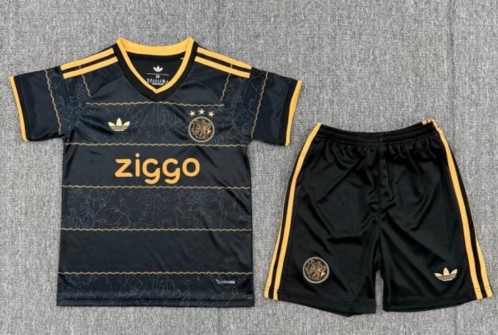 Ajax uit tenue kinderen maat 128 - Nieuw in verpakking, Maat XS of kleiner, Verzenden, Nieuw, Set
