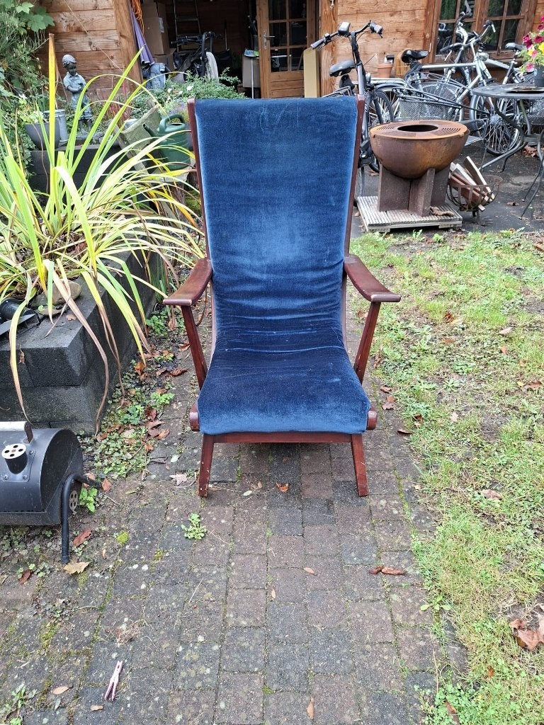 Vintage stoel 70e jaren opknapproject, Antiek en Kunst, Ophalen