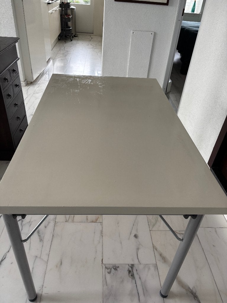 Opklapbare tafel, Ophalen, Overige materialen, Gebruikt, 100 tot 150 cm