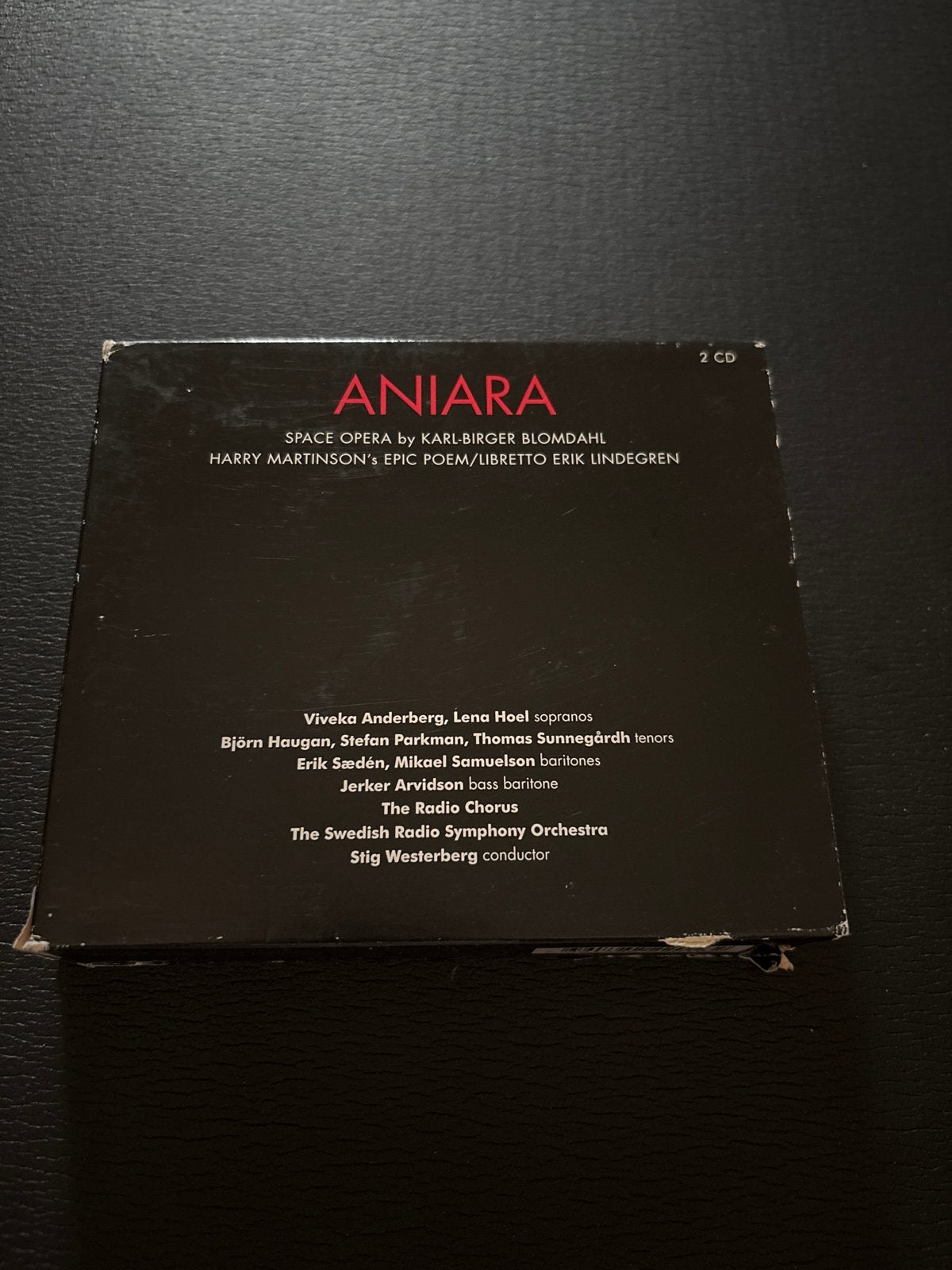 Aniara - Space Opera van Karl-Birger Blomdahl (2 CD), Gebruikt, Verzenden, Overige componisten, Opera of Operette