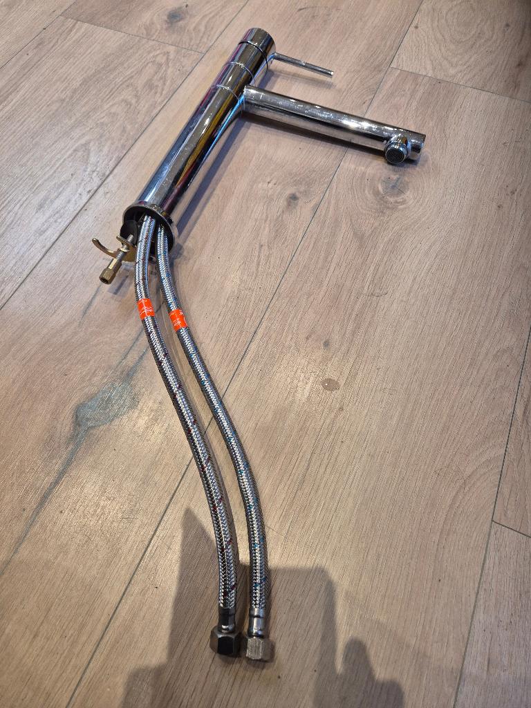 Keuken kraan, Ophalen of Verzenden, Zo goed als nieuw, Chroom, Kraan