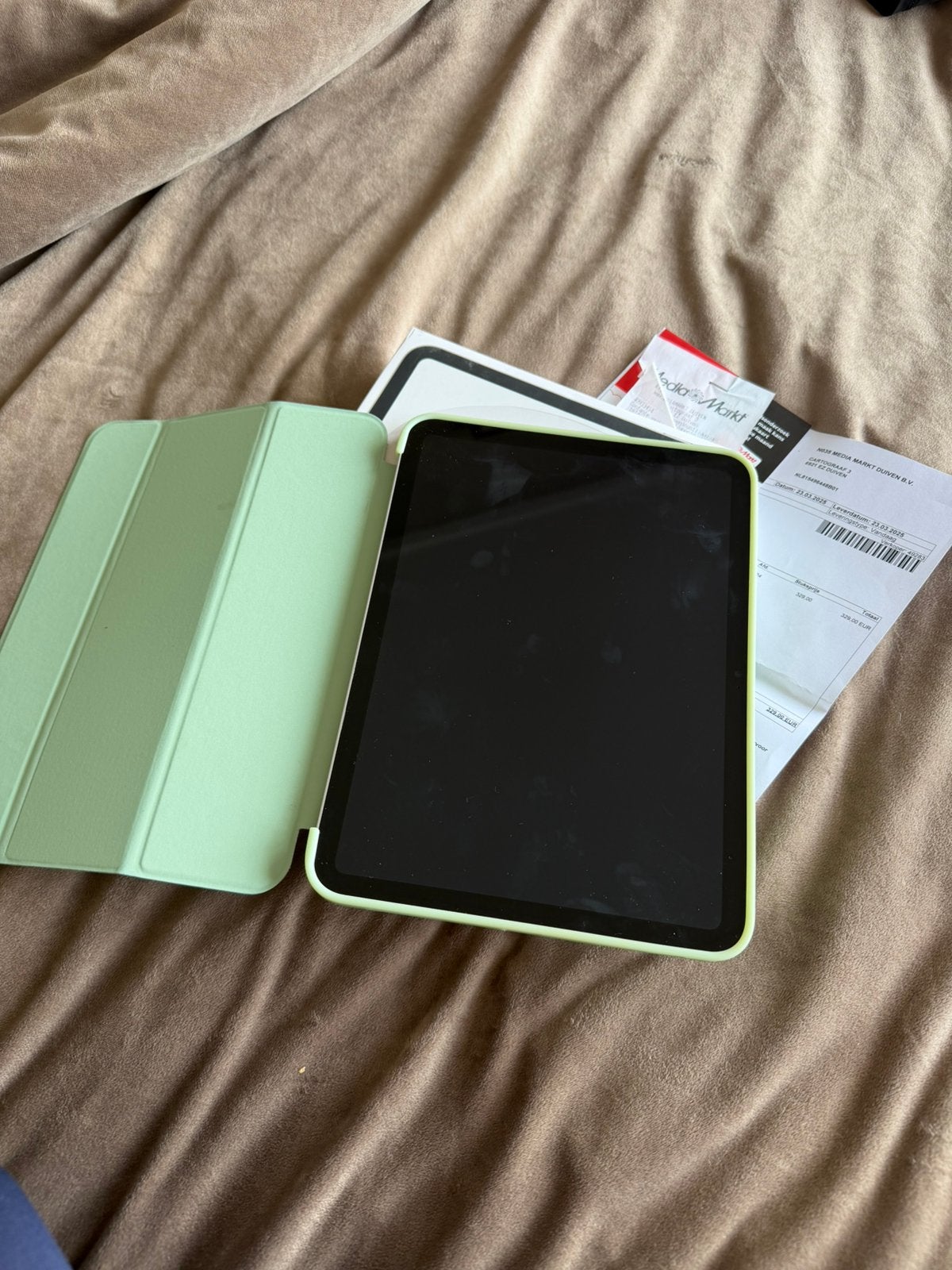 Foto 7 van Ipad 10 64 gb krasvrij!