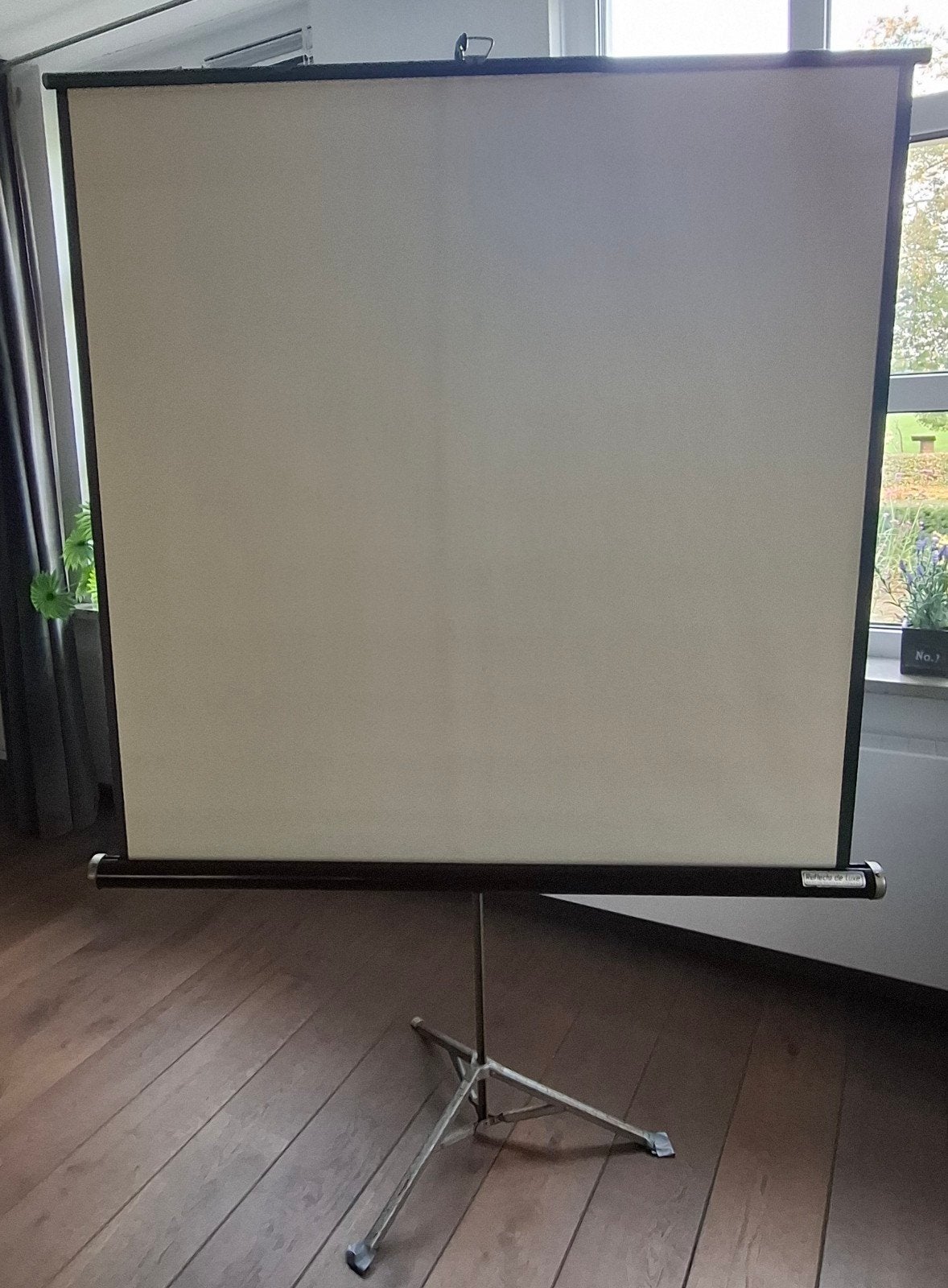 Reflecta Diamator AF Diaprojector met scherm en tafel, Ophalen, Gebruikt, Met scherm