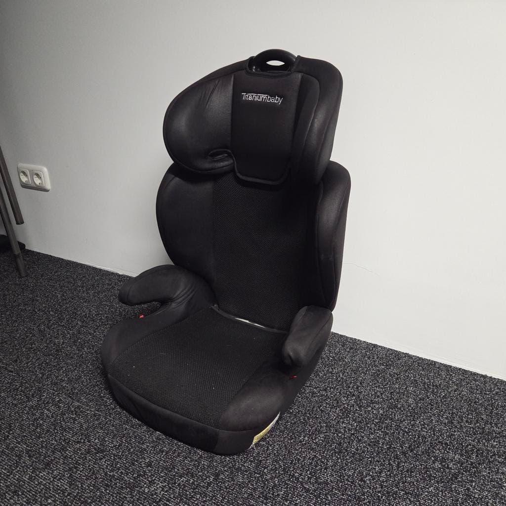 Titaniumbaby autostoel incl isofix, Ophalen, Nieuw, Meegroeistoel