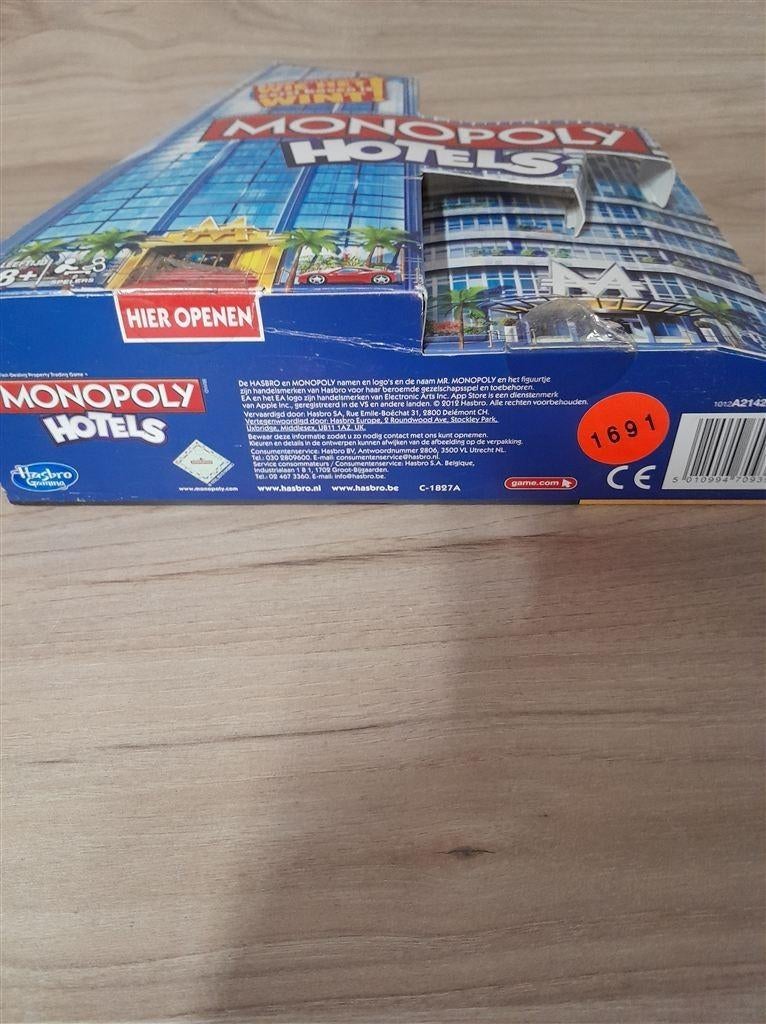 Monopoly Hotels - s1691, Verzenden, Zo goed als nieuw