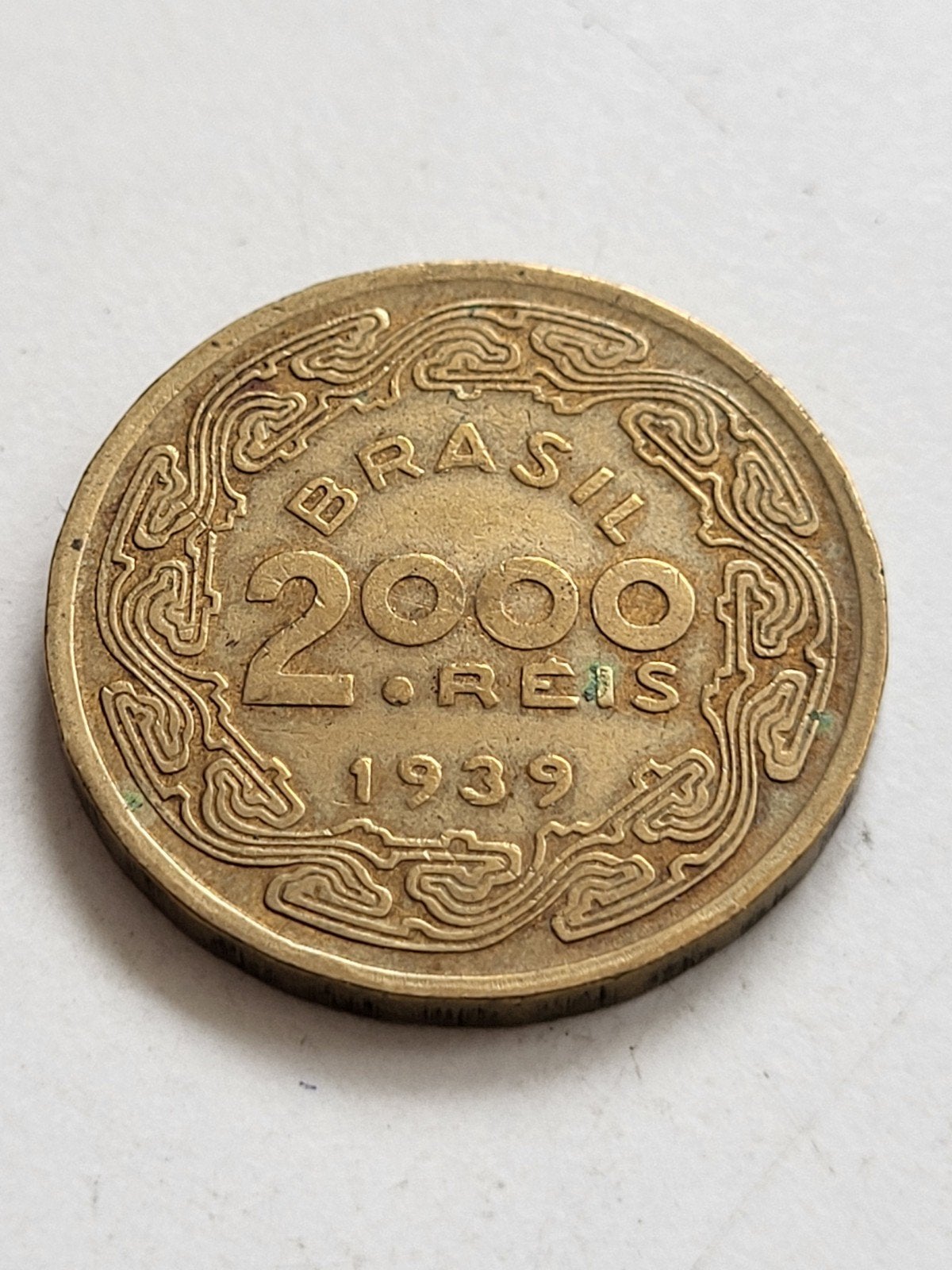 Brazilië 2000 Reis 1939 - Floriano Peixoto, Ophalen of Verzenden, Zuid-Amerika, Losse munt