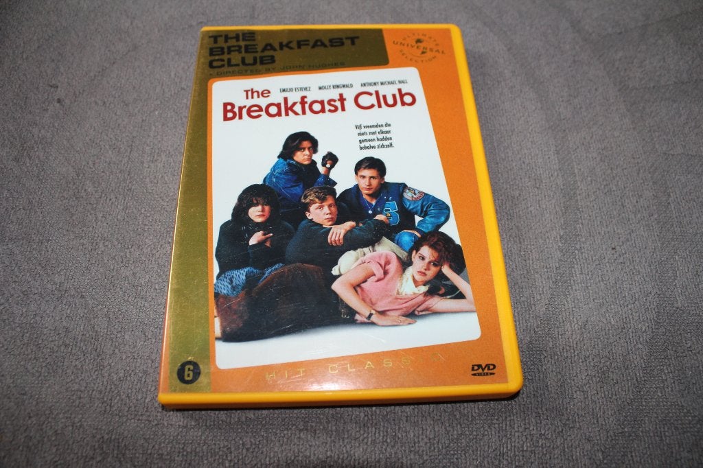 DVD The Breakfast Club, Nederlands, Ophalen of Verzenden, Komedie, Vanaf 6 jaar