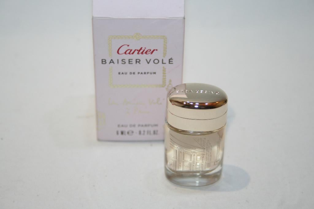 iniatuur Cartier Baiser Volé 6 ml EdP nieuw OVP, Verzenden, Nieuw, Miniatuur, Gevuld