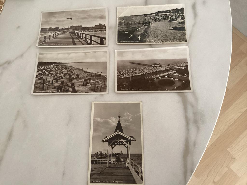 Ansichtkaarten Zinnowitz Oostzee jaren '40/'50 ongelopen, Ophalen of Verzenden, 1940 tot 1960, Ongelopen, Duitsland