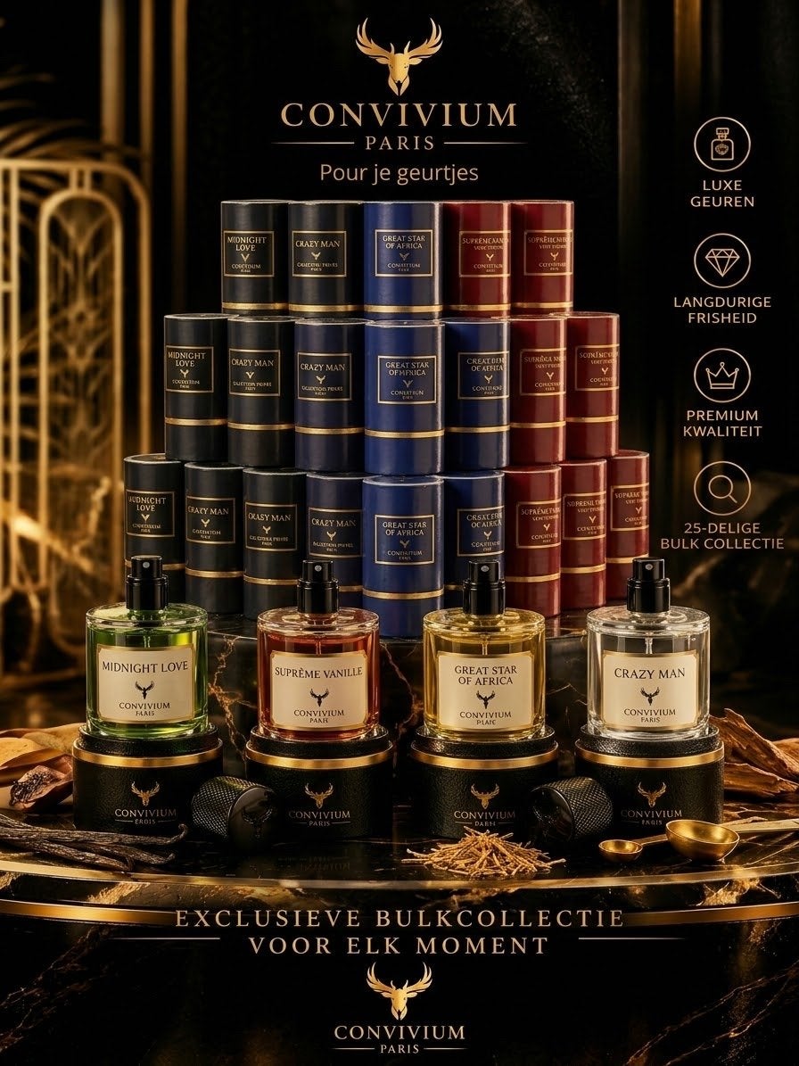 Convivium Paris Luxe Geuren - Exclusieve Bulkcollectie, Ophalen of Verzenden, Nieuw