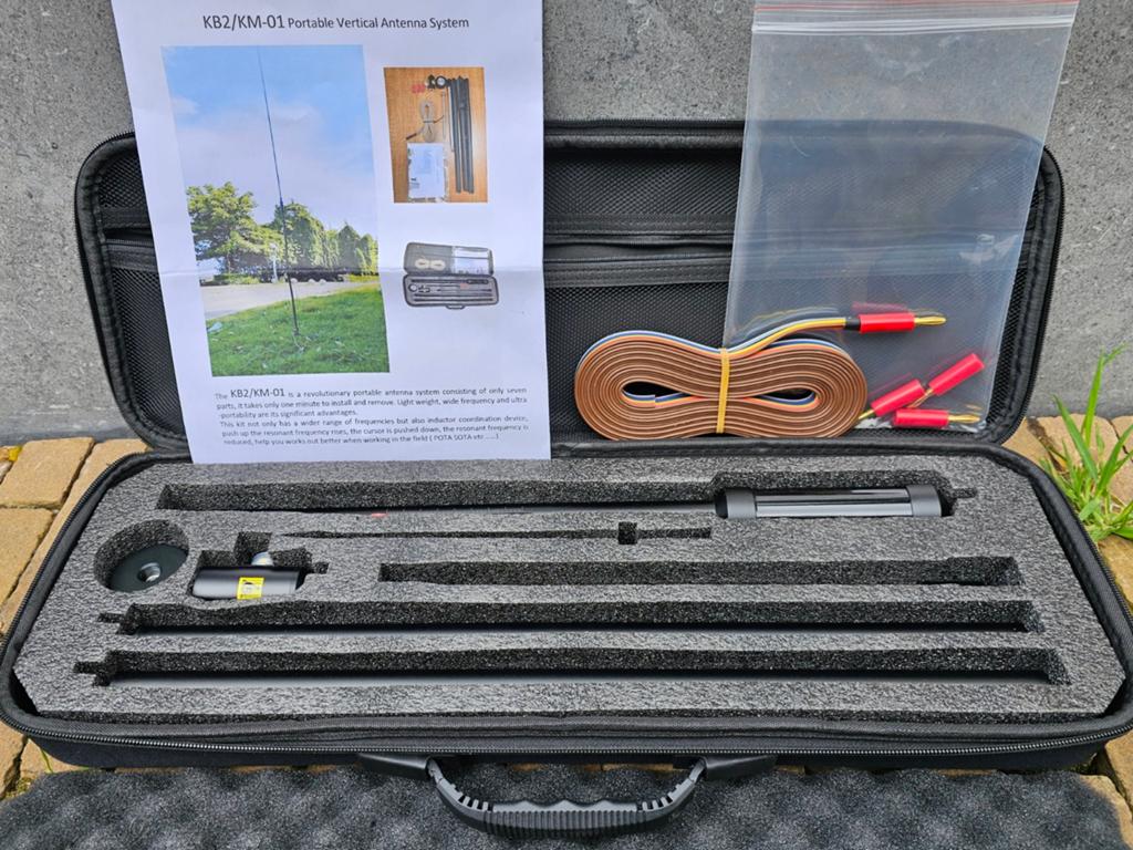 KB2 Km1 antenne 5-55MHz (LEES TEKST), Telecommunicatie, Antennes en Masten, Ophalen of Verzenden, Nieuw, Antenne