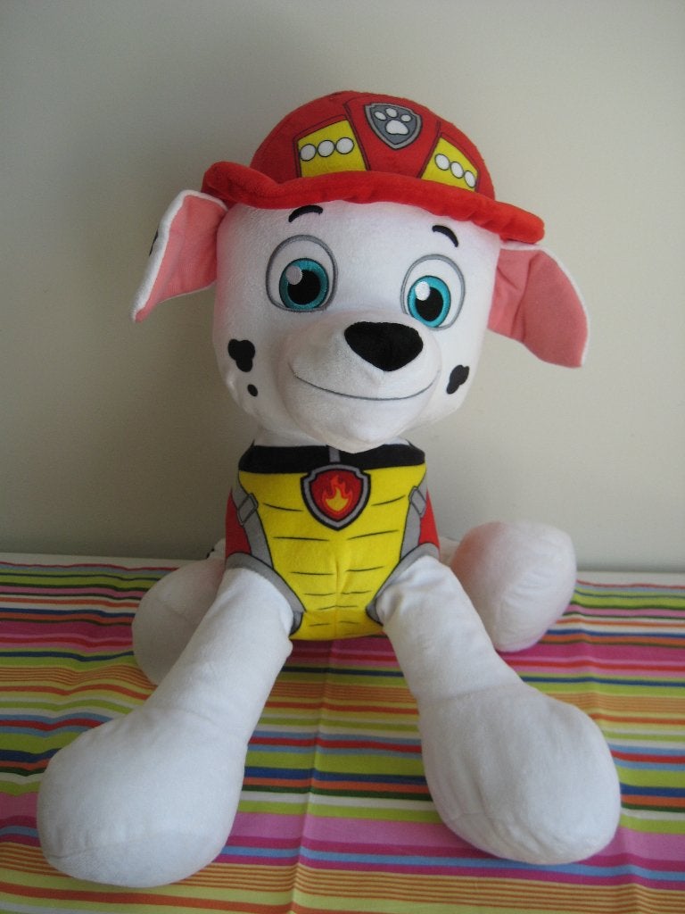 Paw Patrol knuffel grote Marshall 50 cm lang ZGAN, Kinderen en Baby's, Speelgoed | Knuffels en Pluche, Overige merken, Zo goed als nieuw