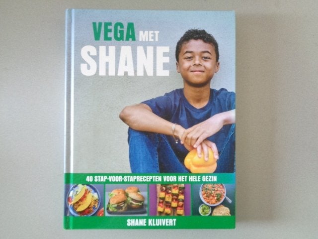 Vega met Shane - 40 stap-voor-stap recepten /Shane Kluivert, Voorgerechten en Soepen, Zo goed als nieuw, Nederland en België, Shane Kluivert
