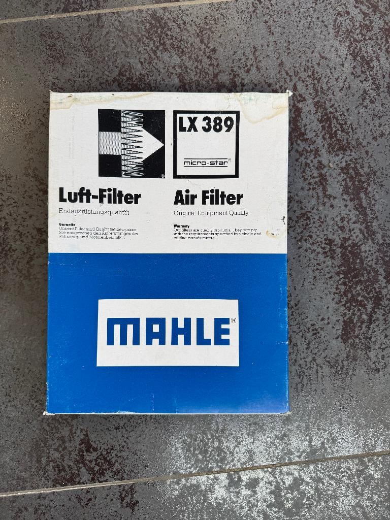 Mahle LX 389 luchtfilter NIEUW Original Equipment, Ophalen of Verzenden, Nieuw