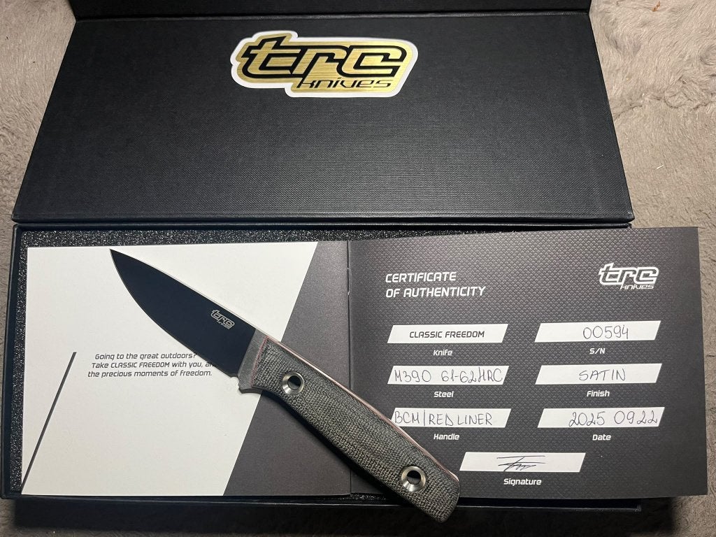 TRC Knives Classic Freedom Nieuw!, Ophalen of Verzenden, Nieuw