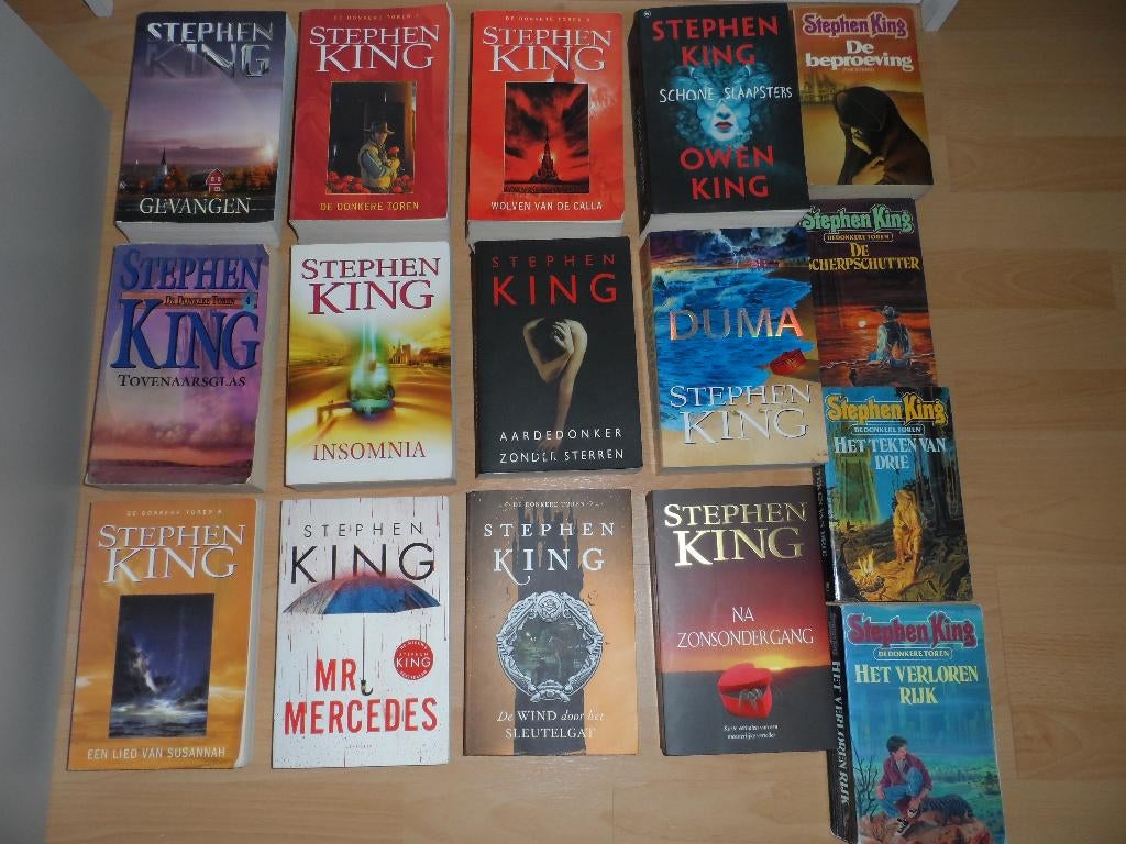 STEPHEN KING BOEKEN, Ophalen of Verzenden, Zo goed als nieuw