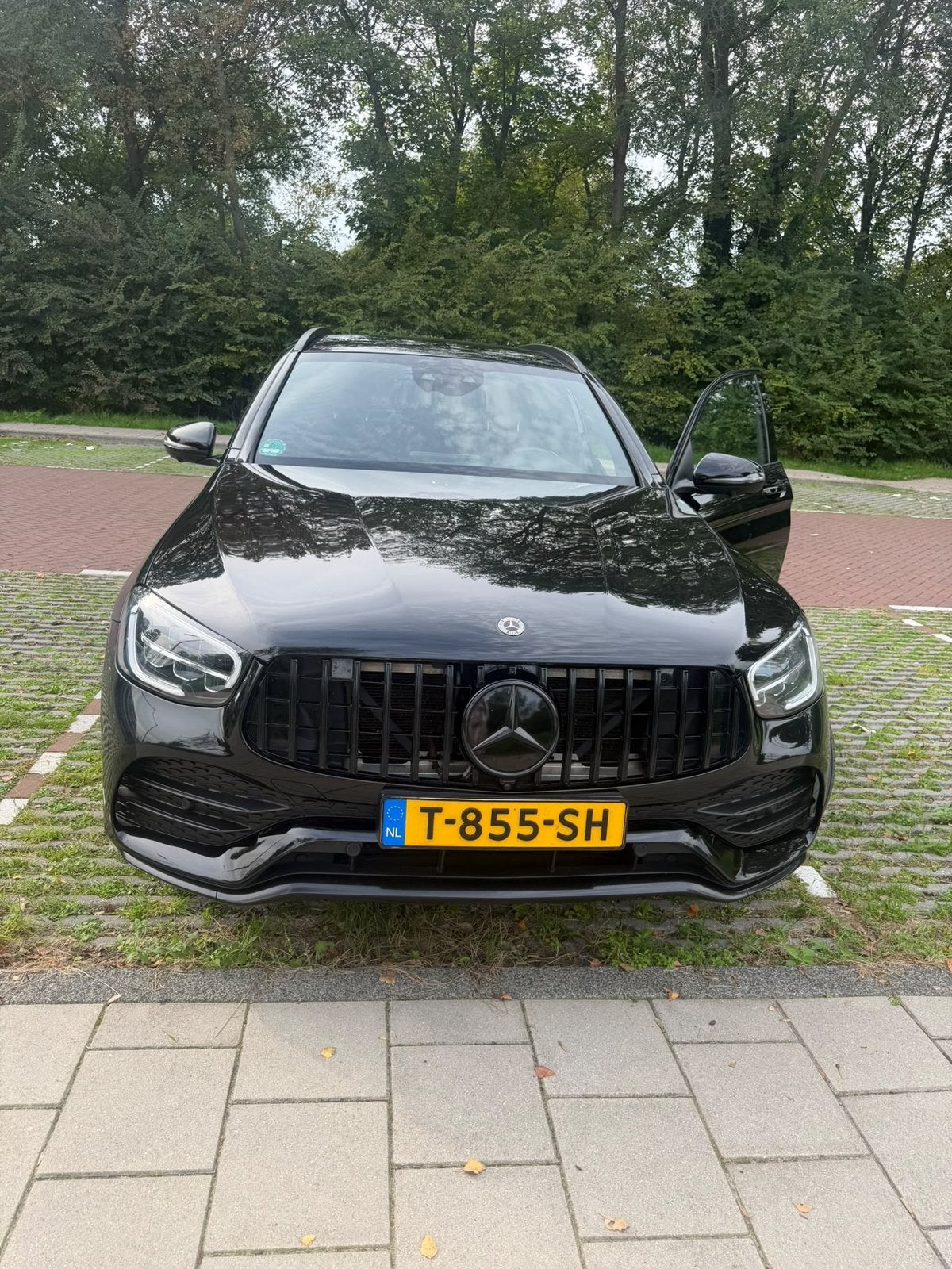 Mercedes-Benz GLC 200 d 163pk 4MATIC 9G-TRONIC 2020 Zwart, Auto's, Automaat, 15 km/l, 2500 kg, GLC
