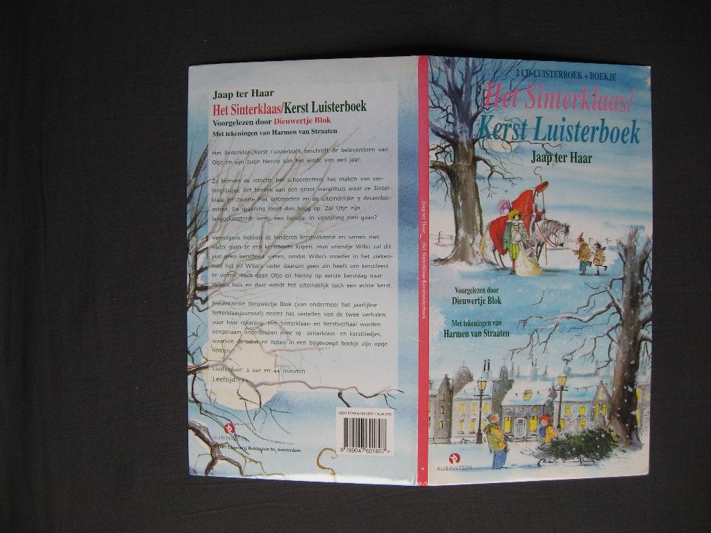 2CD + boekje: Het Sinterklaas / Kerst Luisterboek J ter Haar, Boeken, Ophalen of Verzenden, Jaap ter Haar, Cd