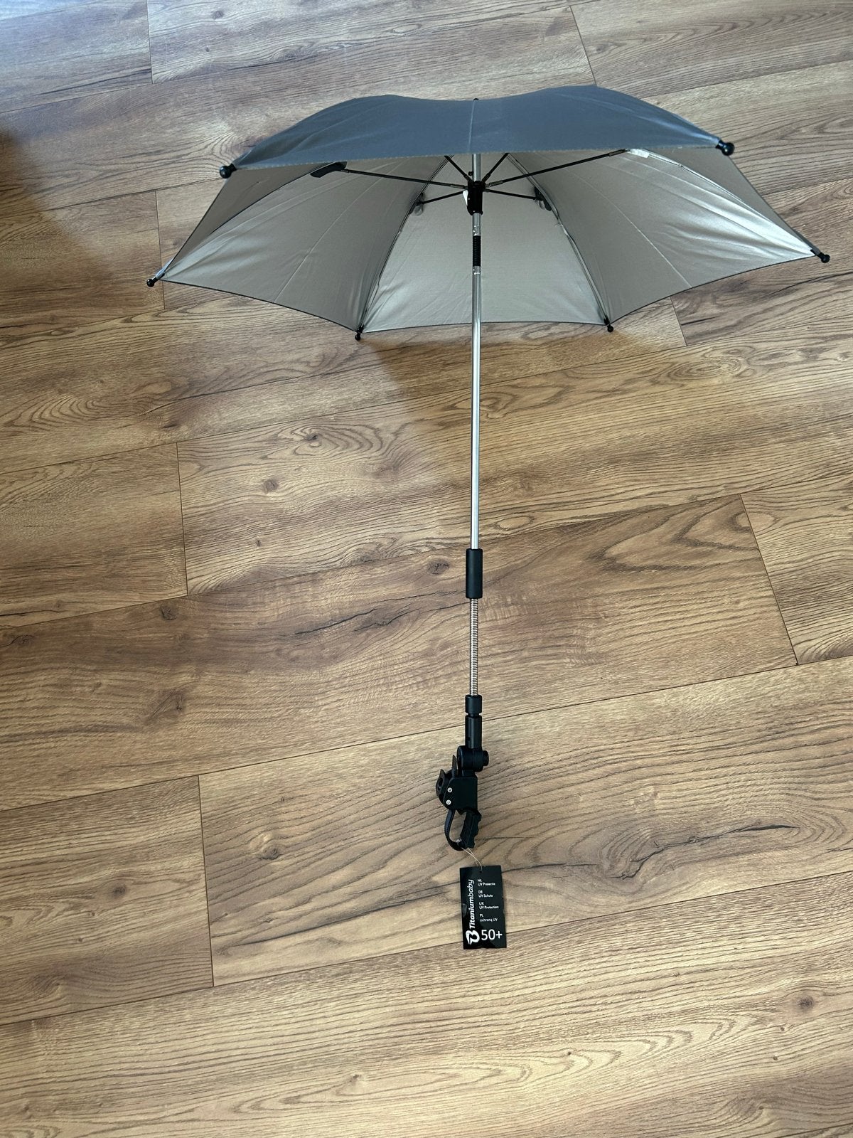 Titanium Baby Universele Parasol - Grijs, Ophalen of Verzenden, Nieuw, Overige merken