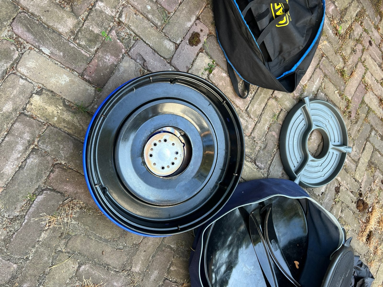 Skottel braai cadac, Ophalen of Verzenden, Gebruikt