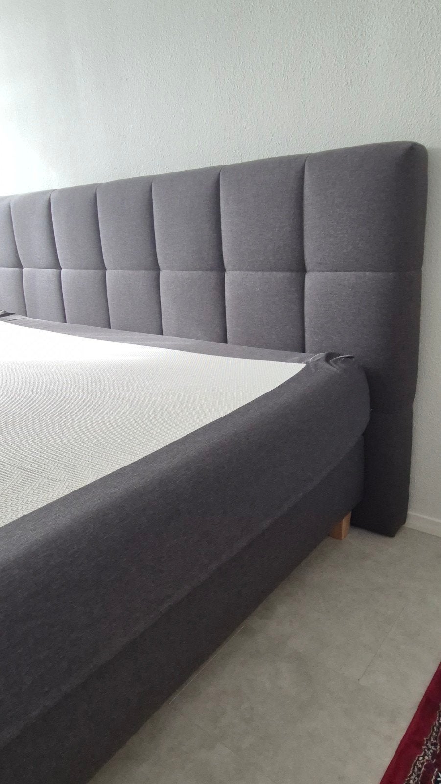 emma sleep boxspring matras en topper 220 x 220, Huis en Inrichting, Ophalen of Verzenden, Tweepersoons, 220 cm, Overige maten