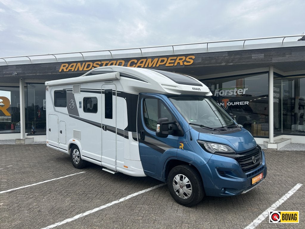 Knaus Sky Wave 650 MEG Airco 230V, zonnepaneel, Caravans en Kamperen, Verwarmde buitenspiegels, Ringverwarming, Fiat, 6 tot 7 meter