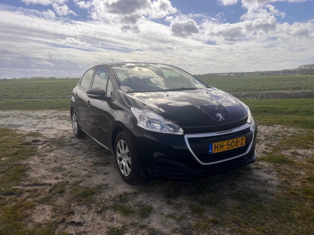 Peugeot 208 1.0 VTI 50KW/68PK 5-D 2015 Zwart, Auto's, Origineel Nederlands, Particulier, 3 cilinders, 999 cc
