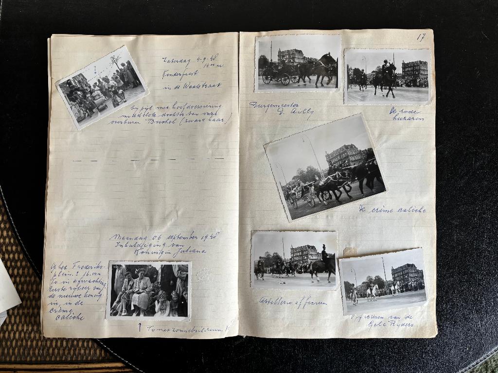 Fotodagboek Jan Haug - 1935 - Foto’s / kaarten / brieven, Ophalen of Verzenden, Jan Haug, 20e eeuw of later, Gelezen