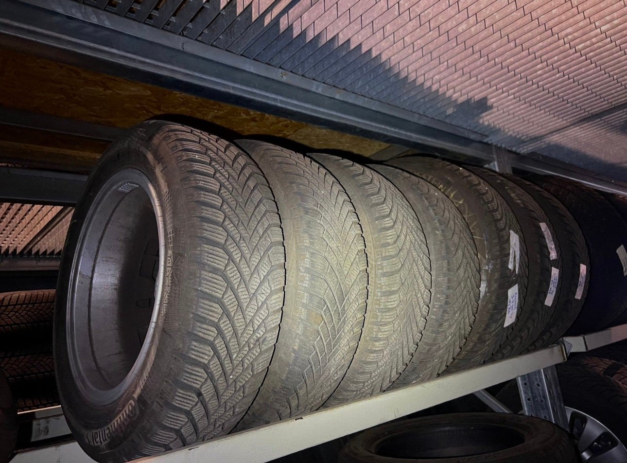 Velgenset winter 175/65R14 continental, Ophalen, Zo goed als nieuw