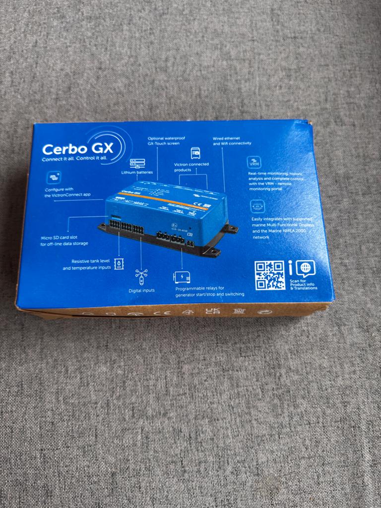 Nieuwe Victron Energy Cerbo GX MK2 - Energiemonitoring, Ophalen of Verzenden, Nieuw