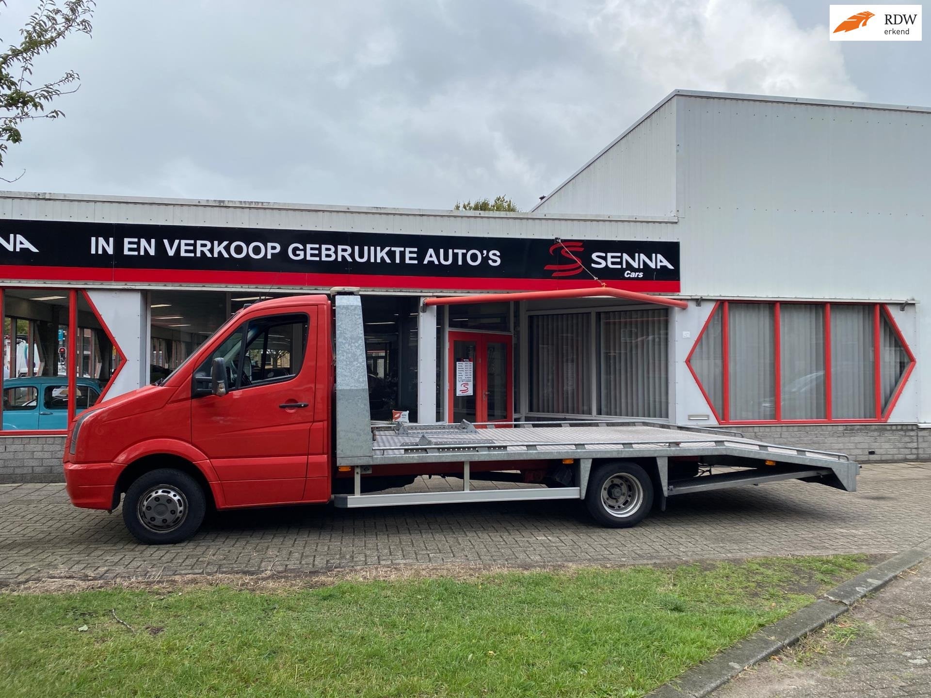 Volkswagen Crafter 35 2.5 TDI L3 Oprijwagen - Automaat - BTW, Auto's, Automaat, Euro 5, Gebruikt, Volkswagen