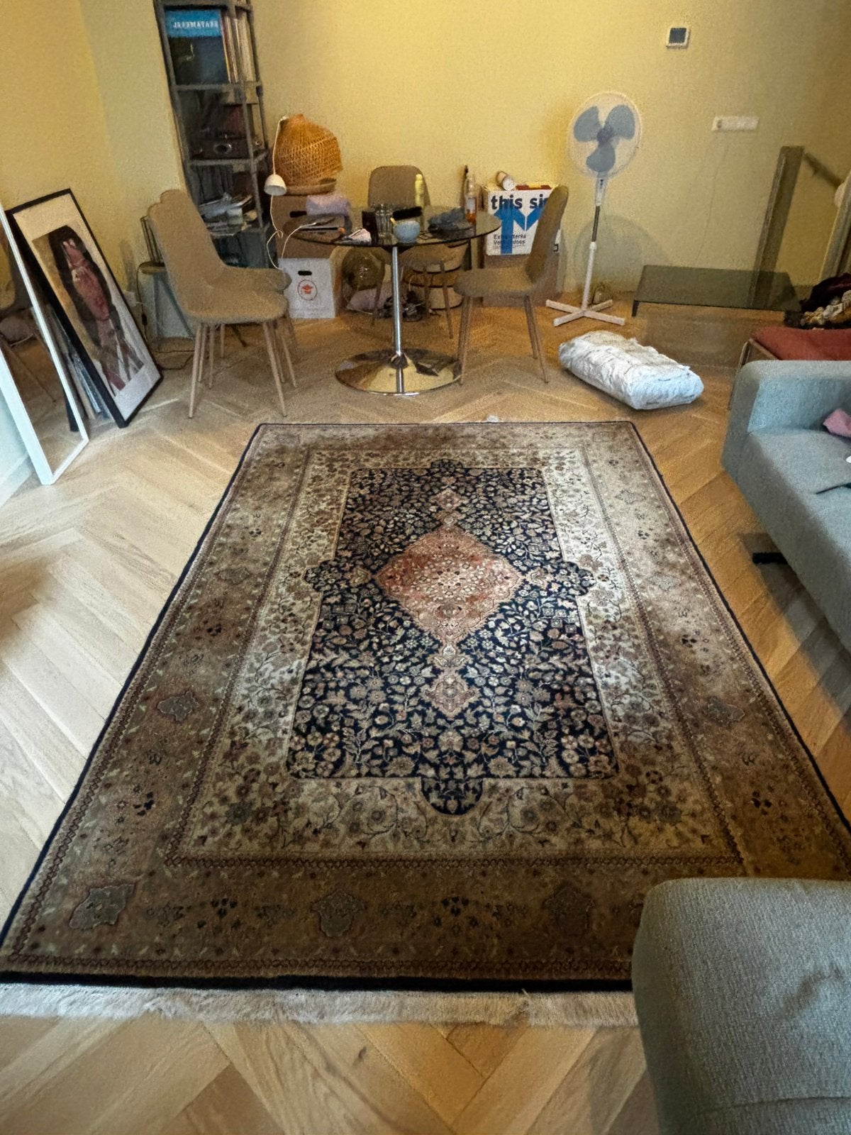 Prachtig origineel perzisch tapijt 2.48 * 1.71, Ophalen, Gebruikt, Rechthoekig, 200 cm of meer