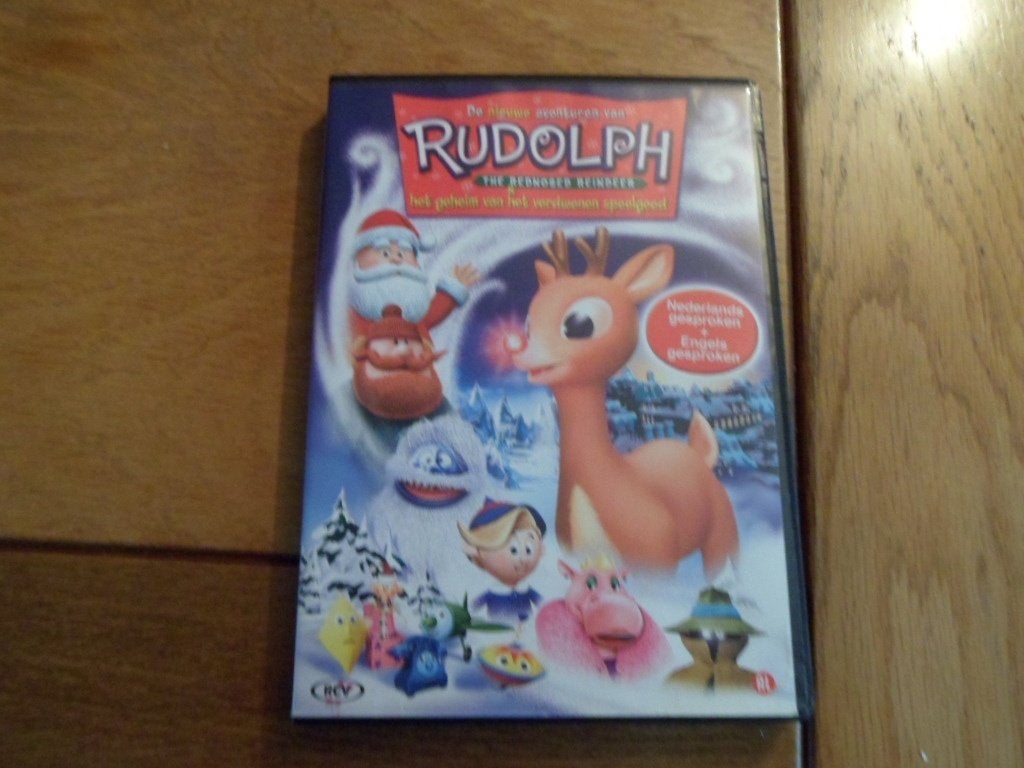 DVD: De nieuwe avonturen van Rudolph, Alle leeftijden, Ophalen of Verzenden, Zo goed als nieuw
