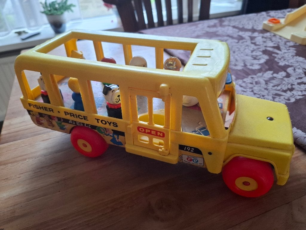 Fisher price bus, Kinderen en Baby's, Speelgoed | Fisher-Price, Ophalen of Verzenden, Gebruikt, Auto of Voertuig