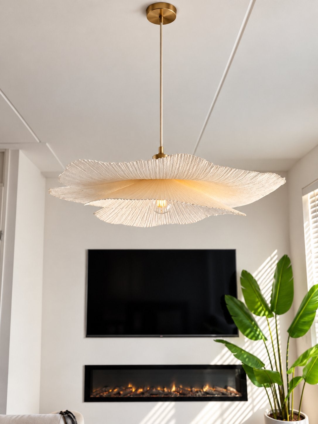Viral Zara Home hanglamp 62 cm, Ophalen of Verzenden, Zo goed als nieuw