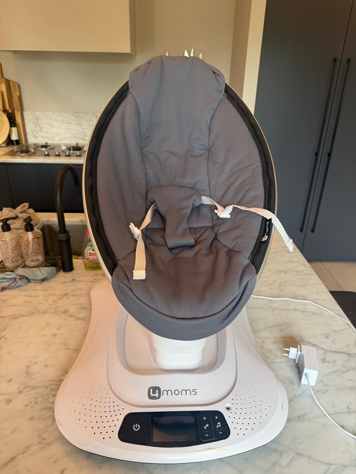 4moms MamaRoo 4.0 Babywipper, Kinderen en Baby's, Ophalen, Gebruikt, Overige typen, Gordel(s)