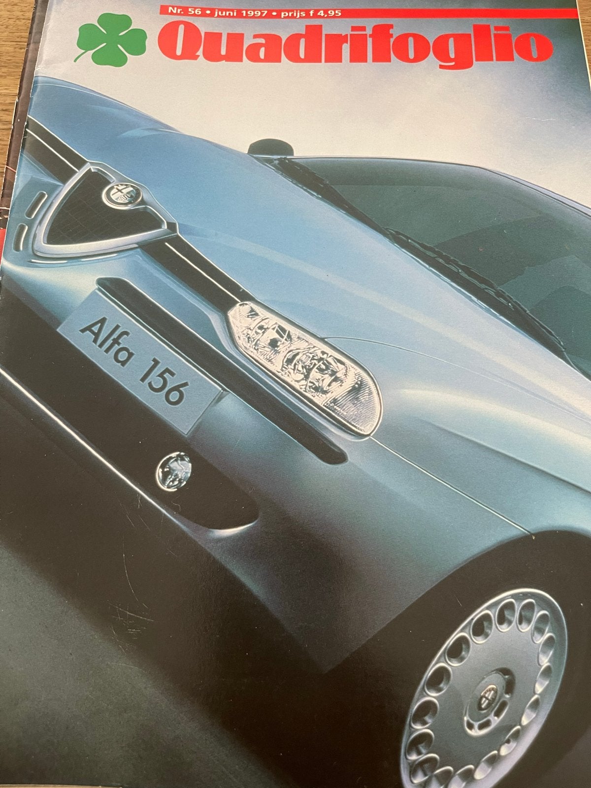 Quadrifoglio Nr. 56 - Juni 1997 - Alfa Romeo 156, Ophalen of Verzenden, Zo goed als nieuw, Alfa Romeo