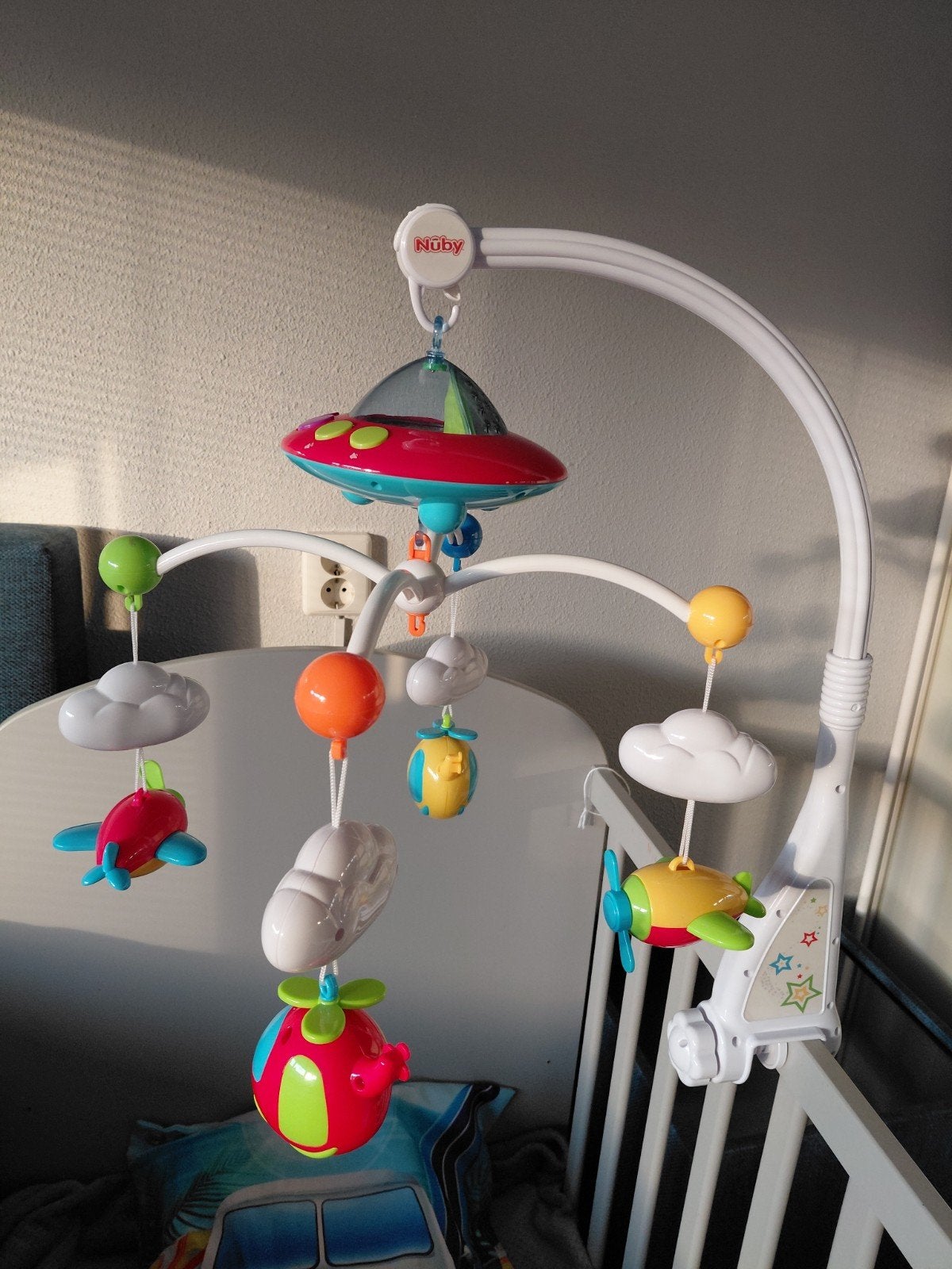 Baby bedje carousel, Ophalen