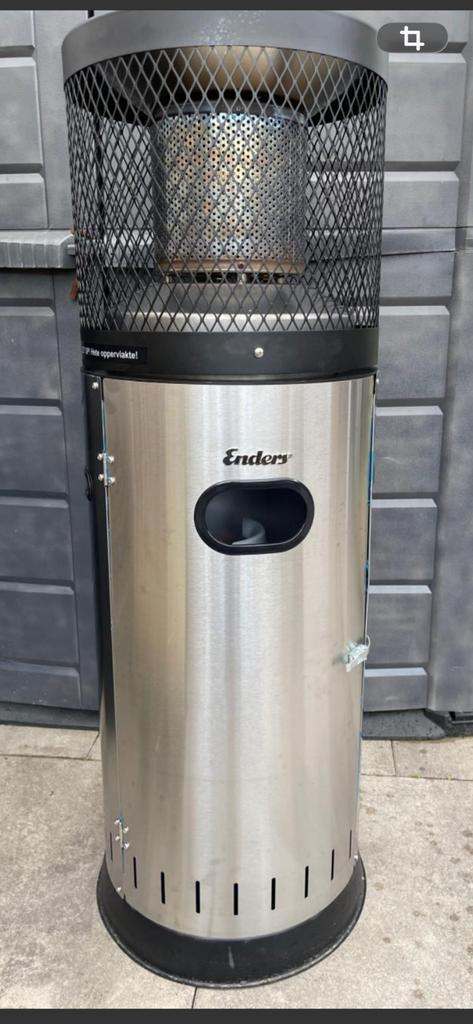 Enders Polo 2.0 Terrasverwarmer – RVS – Incl. Beschermhoes, Ophalen, Zo goed als nieuw