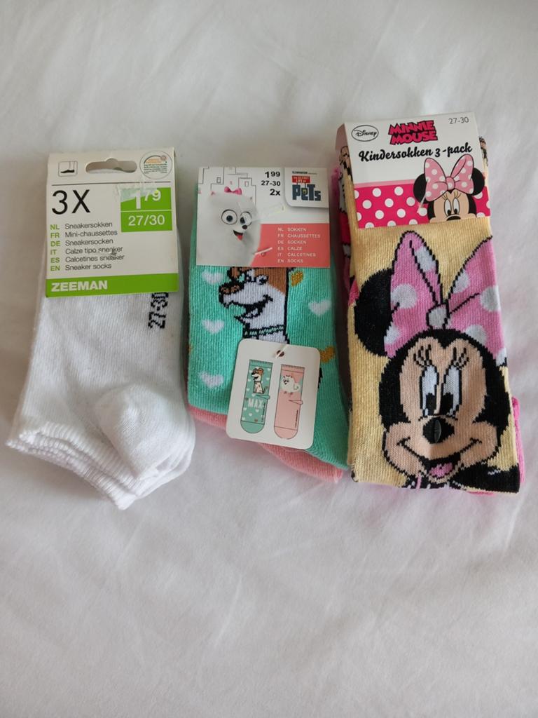 Meisjessokken maat 27/30 NIEUW, Kinderen en Baby's, Ophalen, Meisje, Nieuw, Sokken