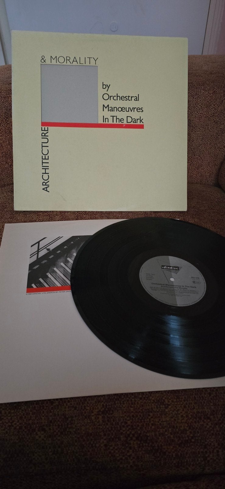 Orchestral Manoeuvres In The Dark - Architecture & Morality, LP, Gebruikt, Originele persing, Ophalen of Verzenden