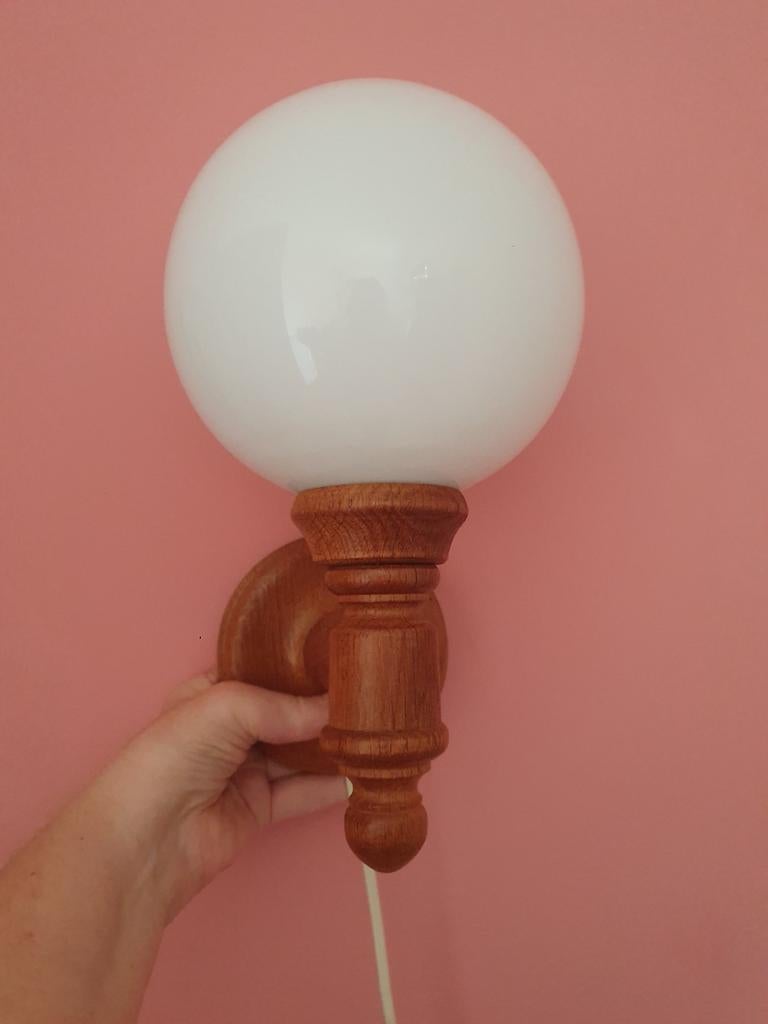 Wandlamp bollamp Herda, Ophalen of Verzenden